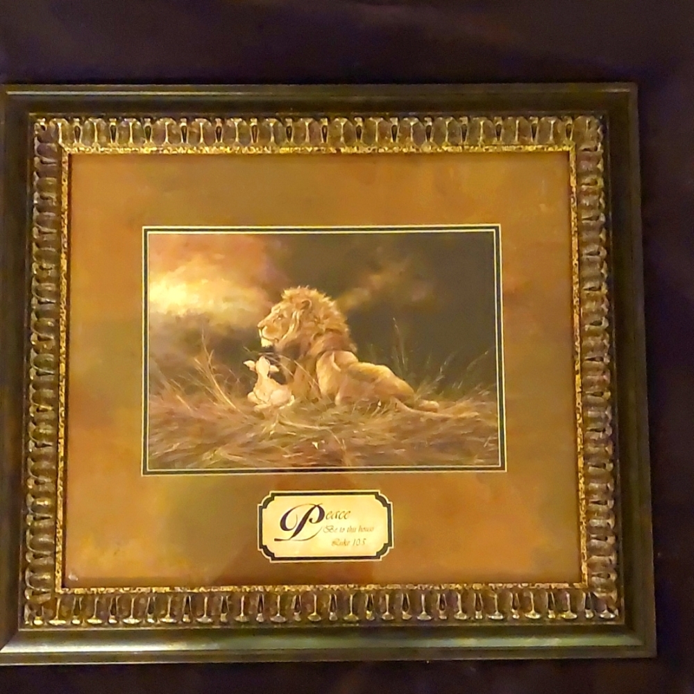Beautiful framed artwork Christian